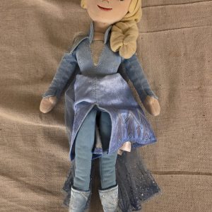 Ty Disney Sparkle Elsa Plush Doll Frozen Soft Stuffed Toy