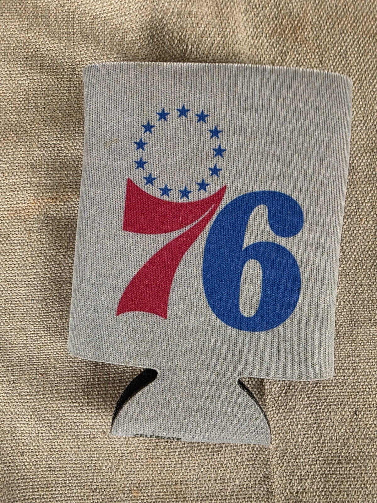 Coors Light Philadelphia 76ers NBA Beer Can Cooler Koozie USED