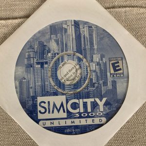 SimCity 3000 Unlimited PC Game Disc Only