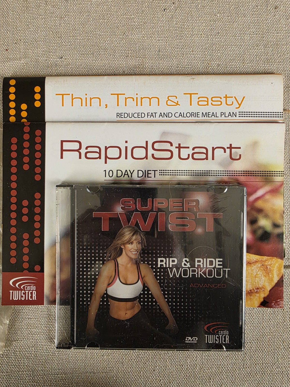 Super Twist Rip & Ride Workout Advanced DVD Cardio Twister