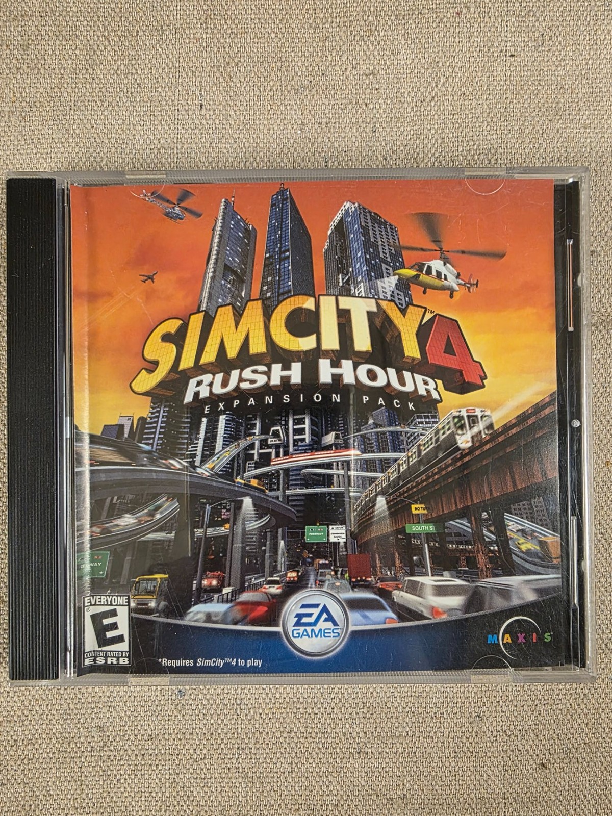SimCity 4 Rush Hour Expansion Pack PC Game EA Games 2003