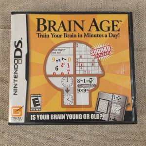 Brain Age Train Your Brain in Minutes a Day Nintendo DS Game