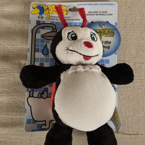 Soapets Mimi #2 Ladybug Plush Bathing Toy Sponge NEW