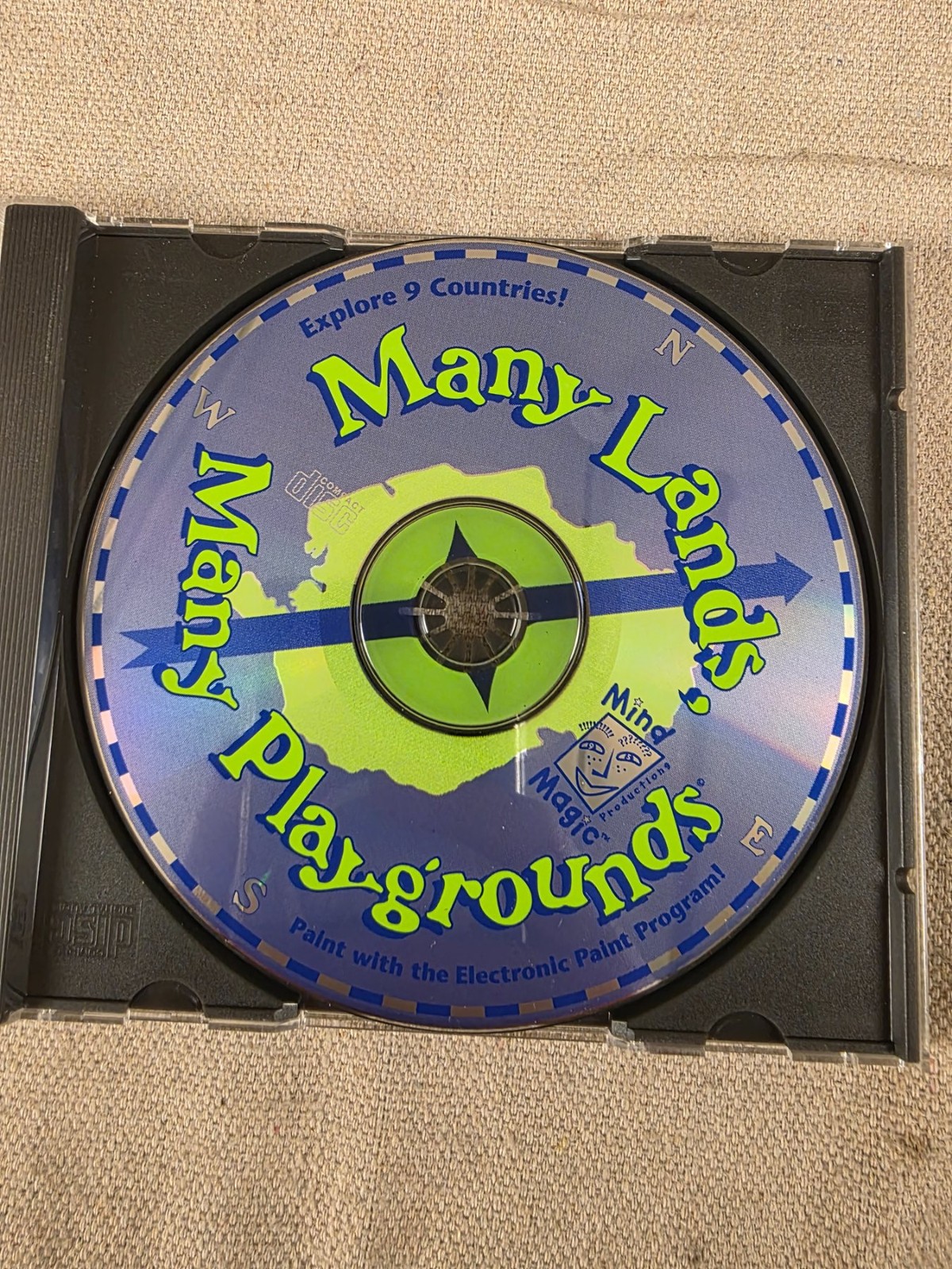 Many Lands Many Playgrounds PC Windows Educational CD-ROM Software