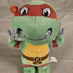 TY Beanie Babies Raphael Teenage Mutant Ninja Turtles Plush Toy 6"