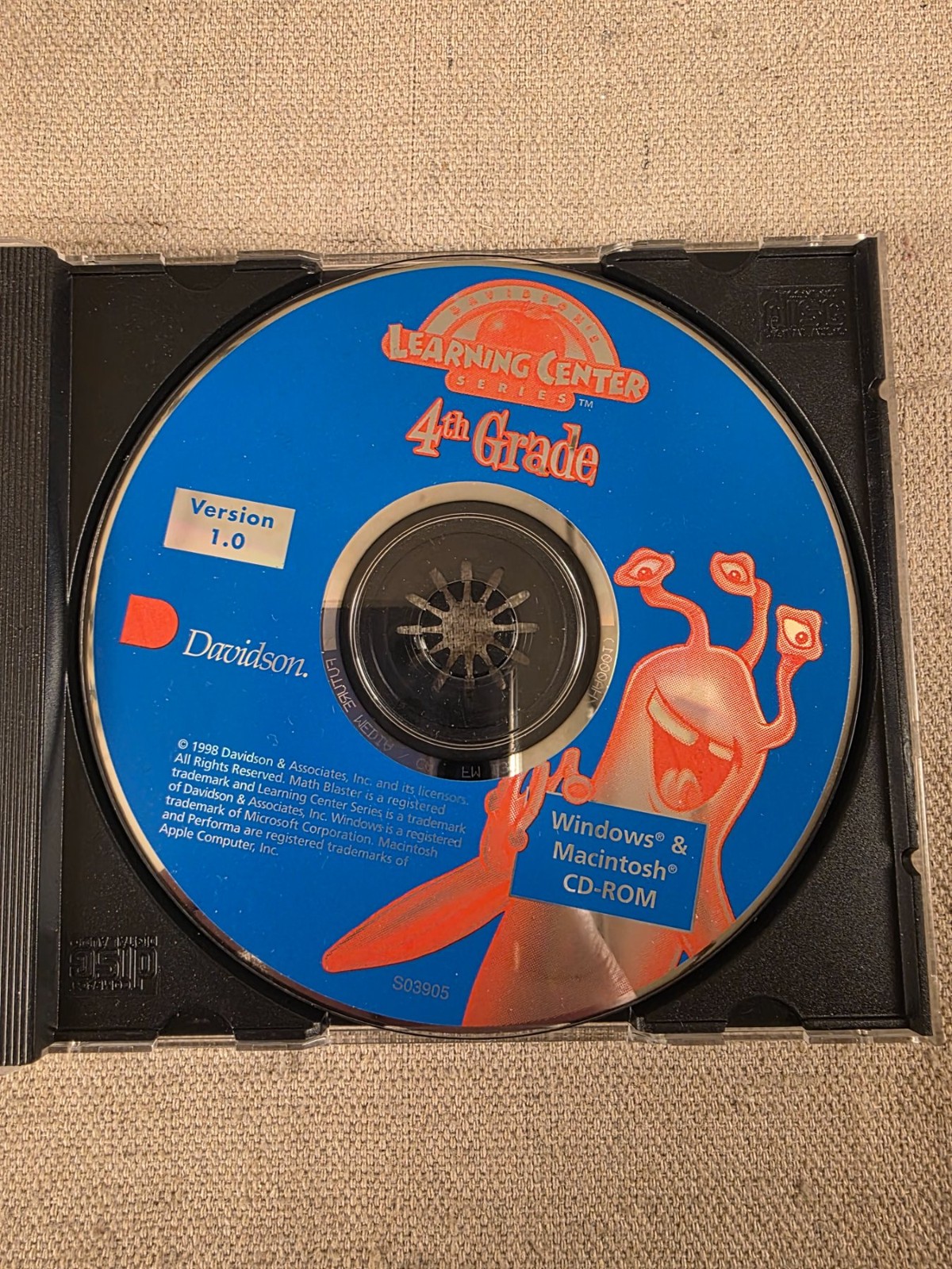 Davidson Learning Center Series 4th Grade Educational CD-ROM 1998