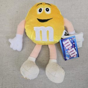 M&M Plush Stuffed Animal Yellow Peanut Collectors Mars