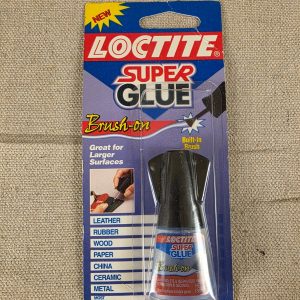Loctite Super Glue Brush-On 5 Grams Built-in Brush for Larger Surfaces