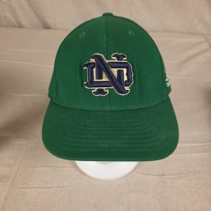 Adidas Notre Dame Fighting Irish Green Fitted Baseball Cap 7 5/8