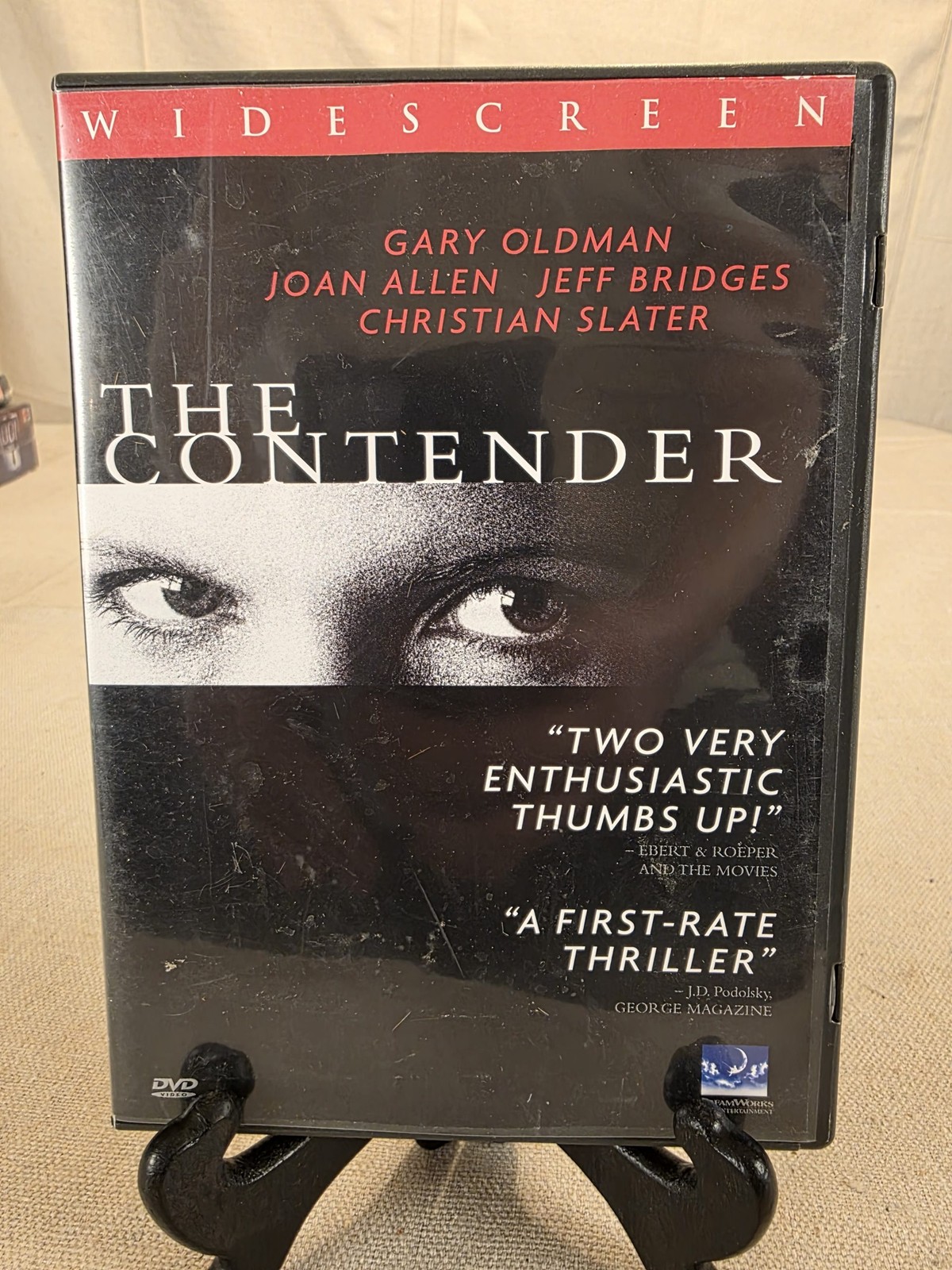 The Contender Widescreen DVD Gary Oldman Joan Allen Jeff Bridges Used