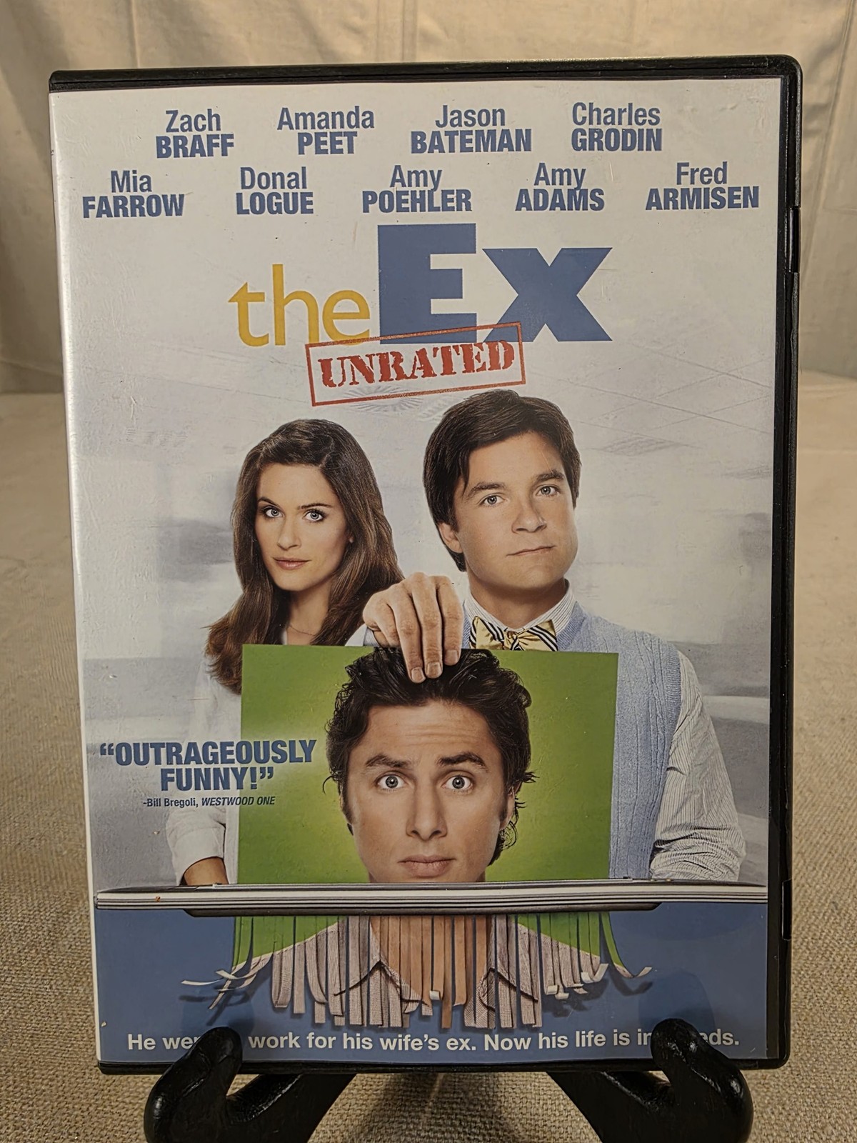 The Ex Unrated DVD Comedy Movie Zach Braff Jason Bateman