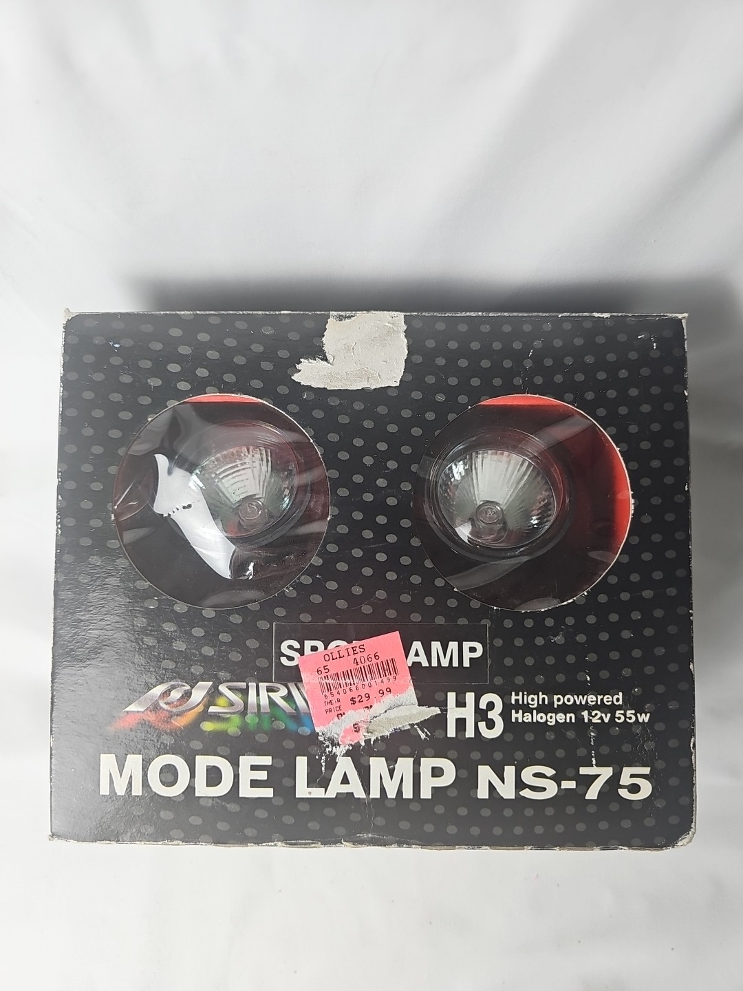 Sirius Spot Lamp Mode Lamp NS-75Halogen 12 v 55w in Box