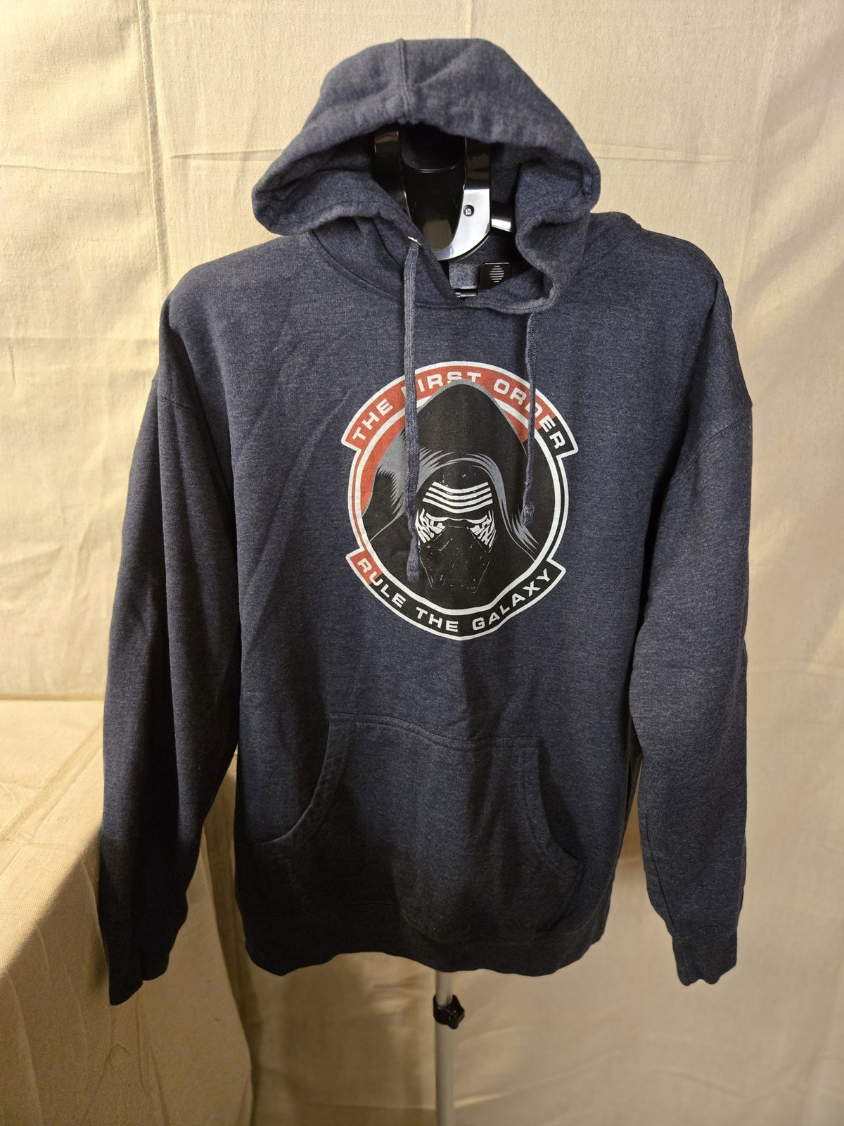 Star Wars The First Order Hoodie Men's XXL Blue Pullover