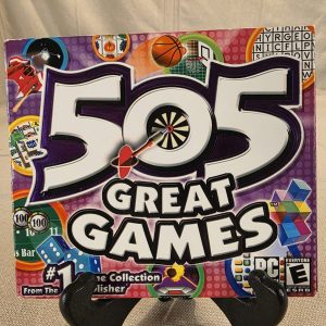 505 Great Games PC Game Collection Jewel Case Used