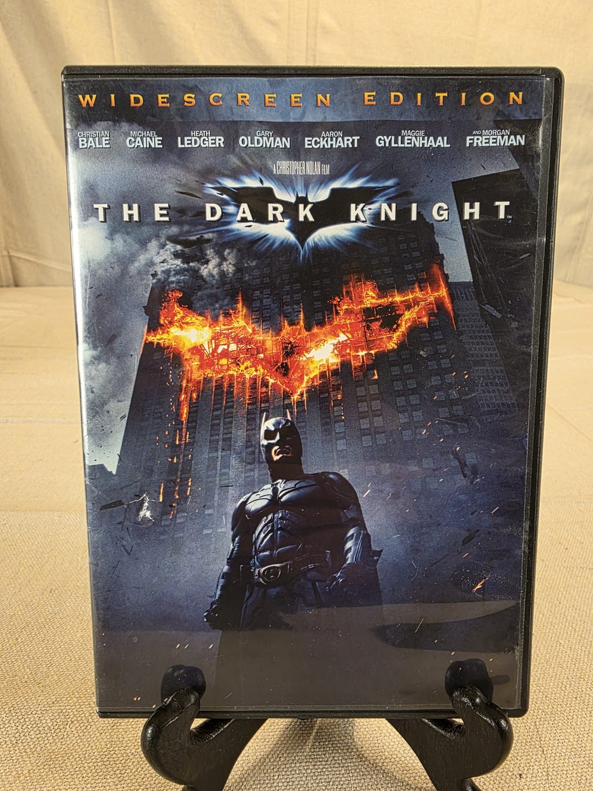 The Dark Knight Widescreen Edition DVD 2008 Christian Bale Heath Ledger