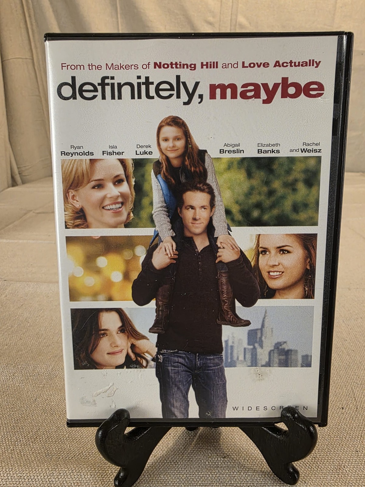 Definitely, Maybe DVD Widescreen Romantic Comedy Ryan Reynolds
