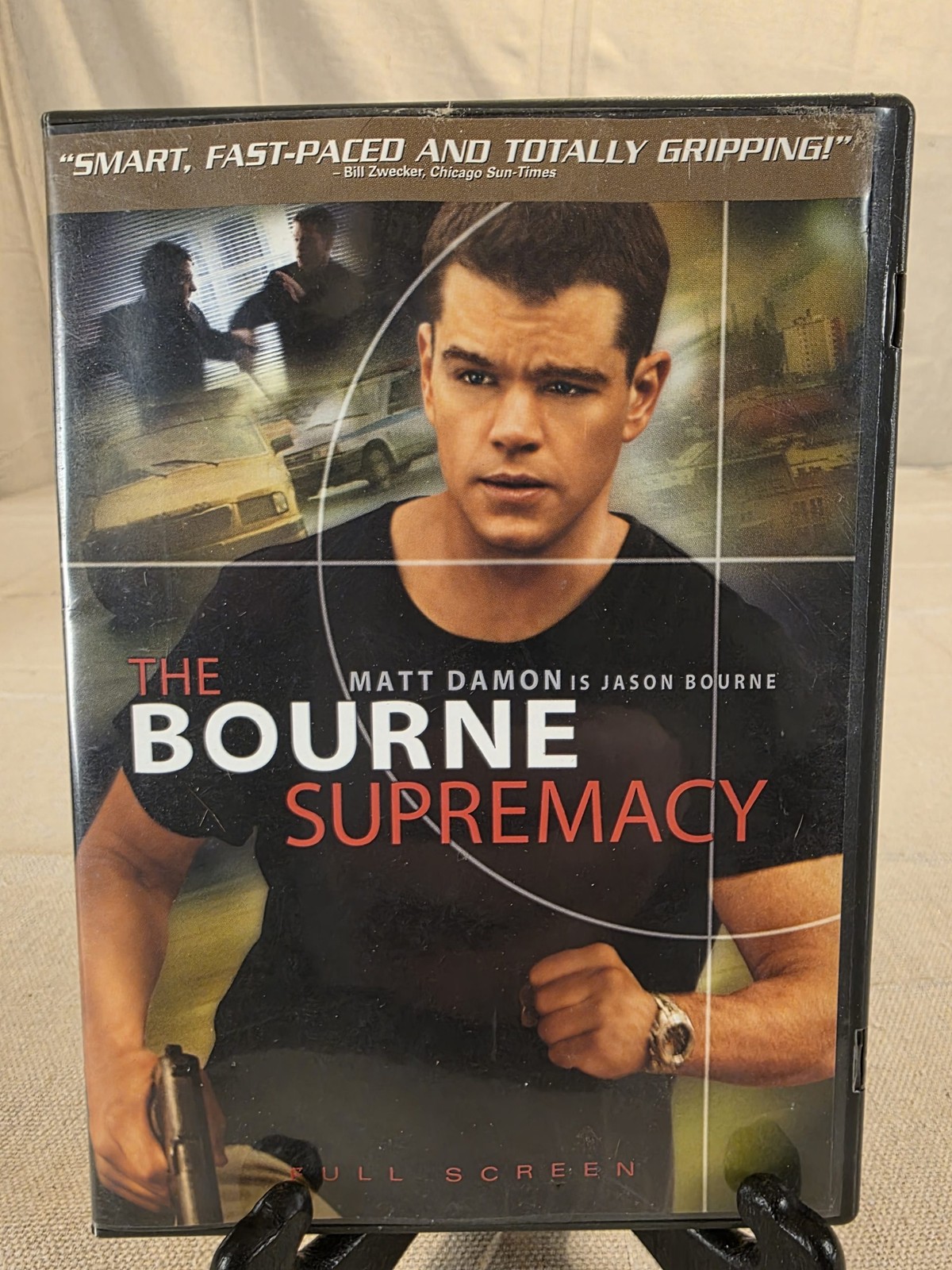 The Bourne Supremacy DVD Full Screen Matt Damon Action Thriller