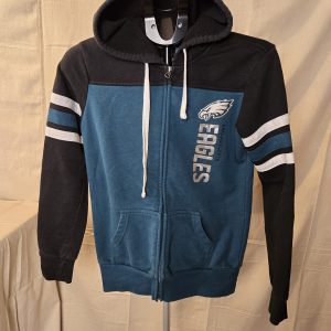NFL Team Apparel Philadelphia Eagles Full Zip Hoodie Women XS
