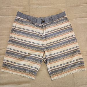 Tommy Hilfiger Men's Striped Chino Shorts 33 Waist Casual