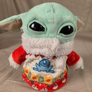 Star Wars Mandalorian Grogu 8" Baby Yoda Christmas Holiday Plush Mattel
