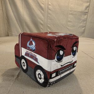 Bleacher Creatures Colorado Avalanche Zamboni Plush Toy Used