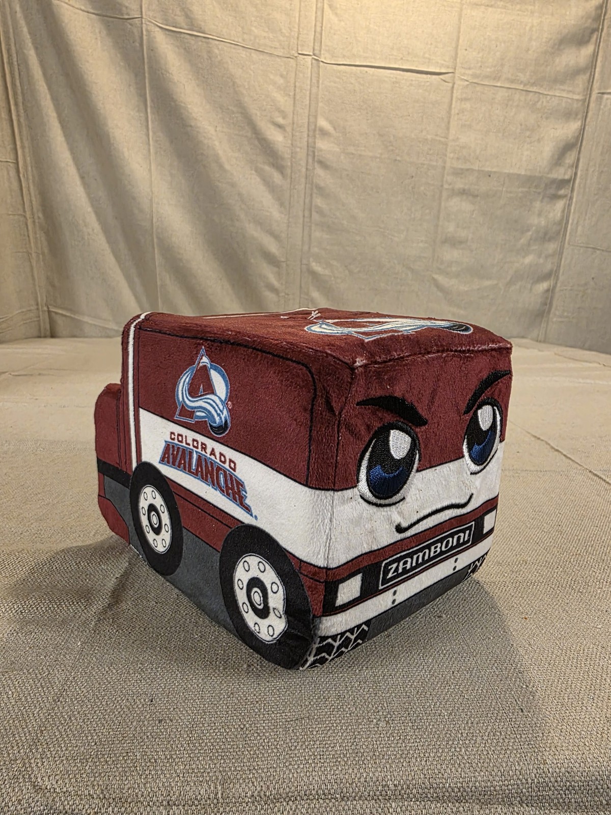 Bleacher Creatures Colorado Avalanche Zamboni Plush Toy Used
