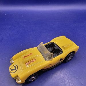 Vintage 1990 Hot Wheels Ferrari 250 Yellow Diecast Car