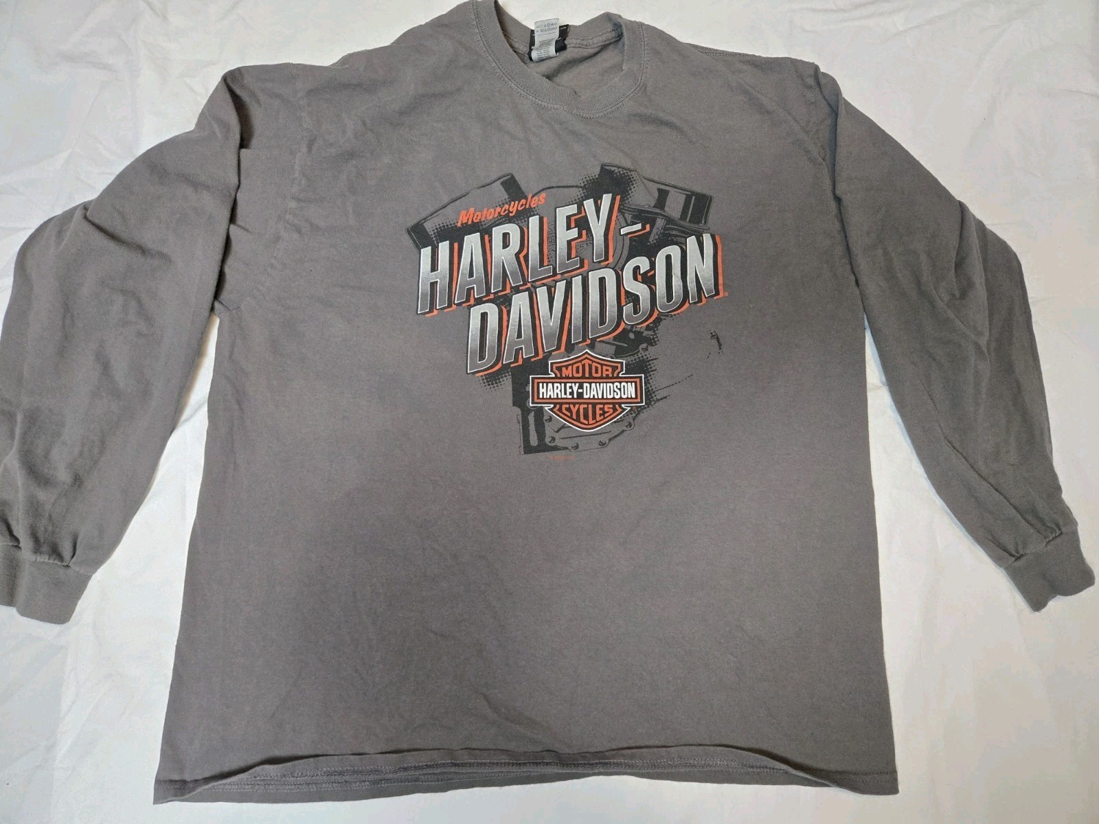 Harley Davidson Mens XL Black Shirt Long Sleeve Riverside California