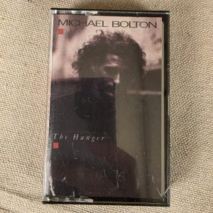 Michael Bolton The Hunger Cassette Tape 1987 Vintage Pop Rock