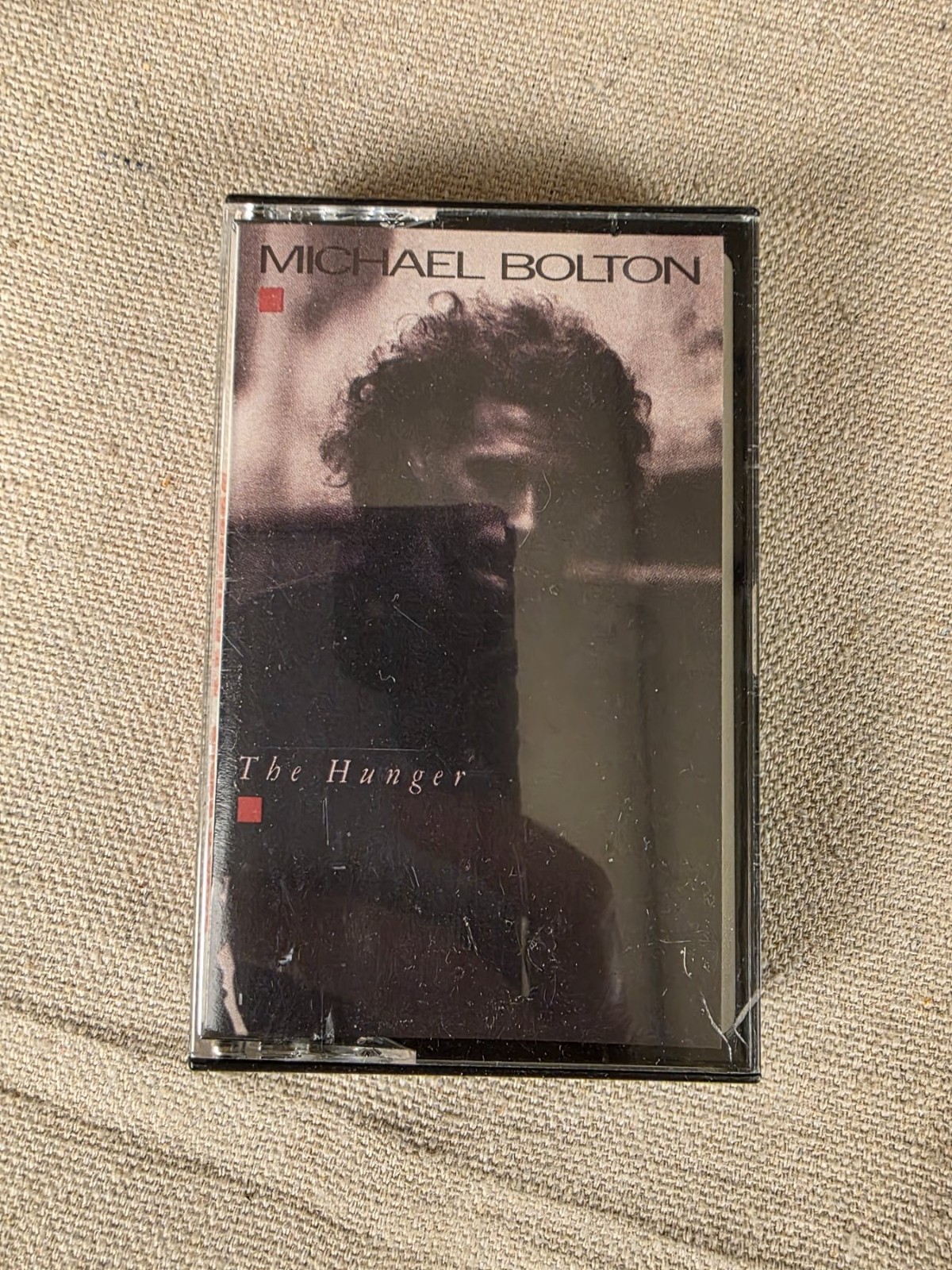 Michael Bolton The Hunger Cassette Tape 1987 Vintage Pop Rock