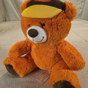 Reese's Plush Bear Stuffed Animal Toy Orange Brown Hat