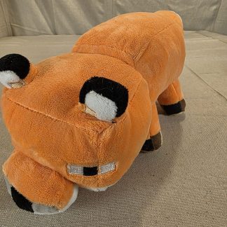 Minecraft Fox Plush Pillow Buddy 20 Inch Mojang Orange Soft Toy