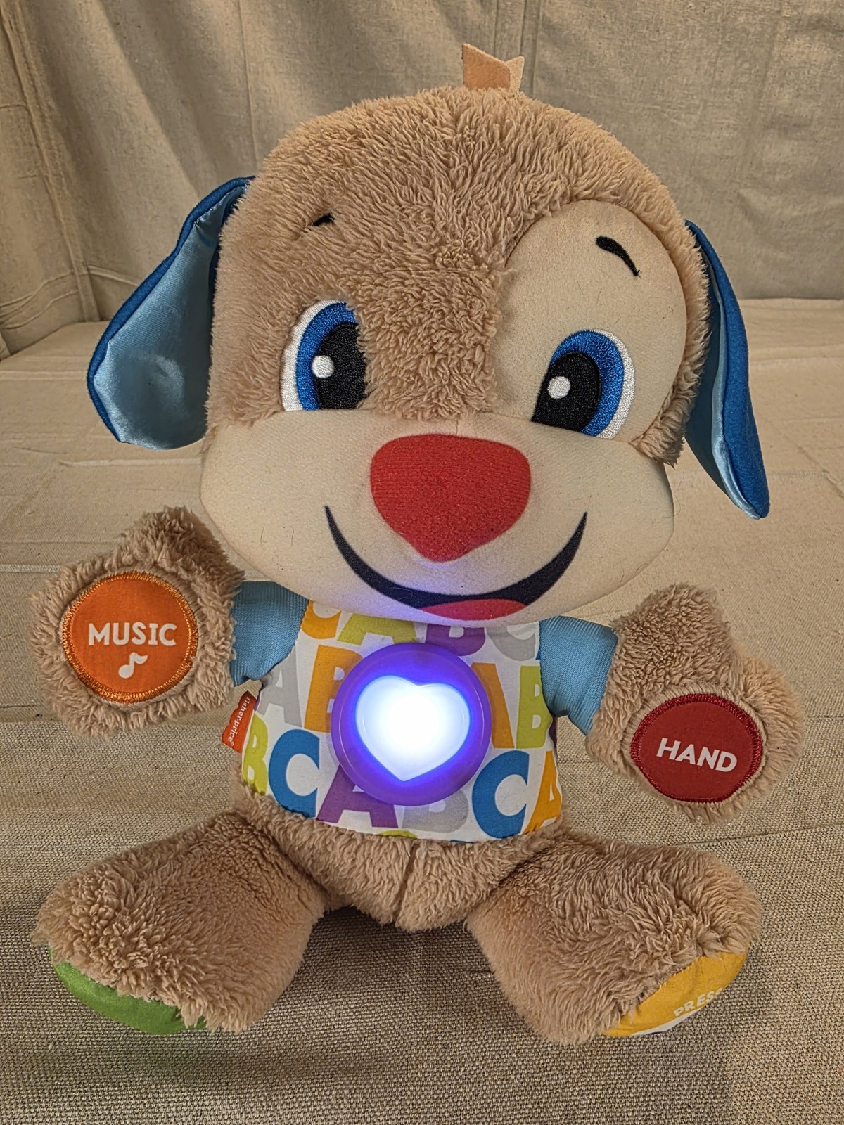 Fisher-Price Laugh & Learn Smart Stages Puppy Interactive Plush Toy