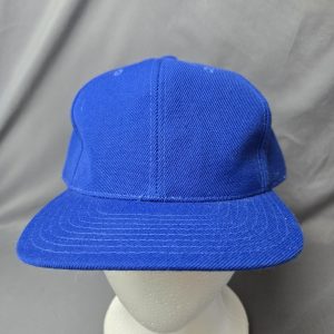 Colosseum Blue Fitted Hat Size 7 1/2 Acrylic Wool Blend Cap