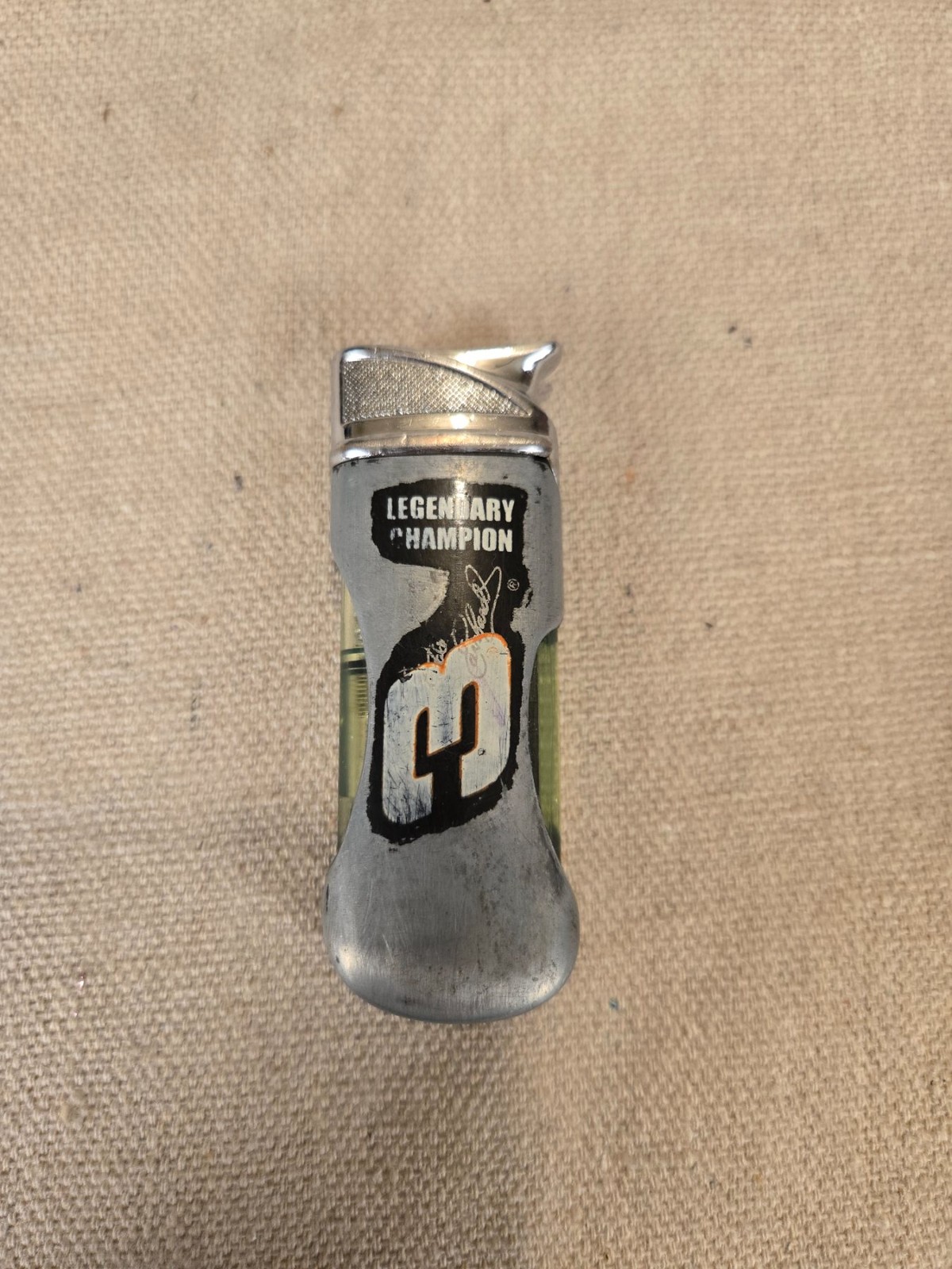 Vintage NASCAR Dale Earnhardt #3 Legendary Champion Metal Lighter