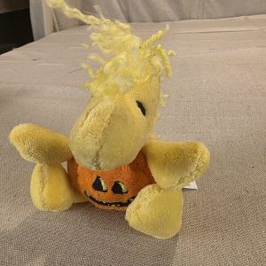 Peanuts Woodstock Plush Toy Halloween Pumpkin Jack O Lantern