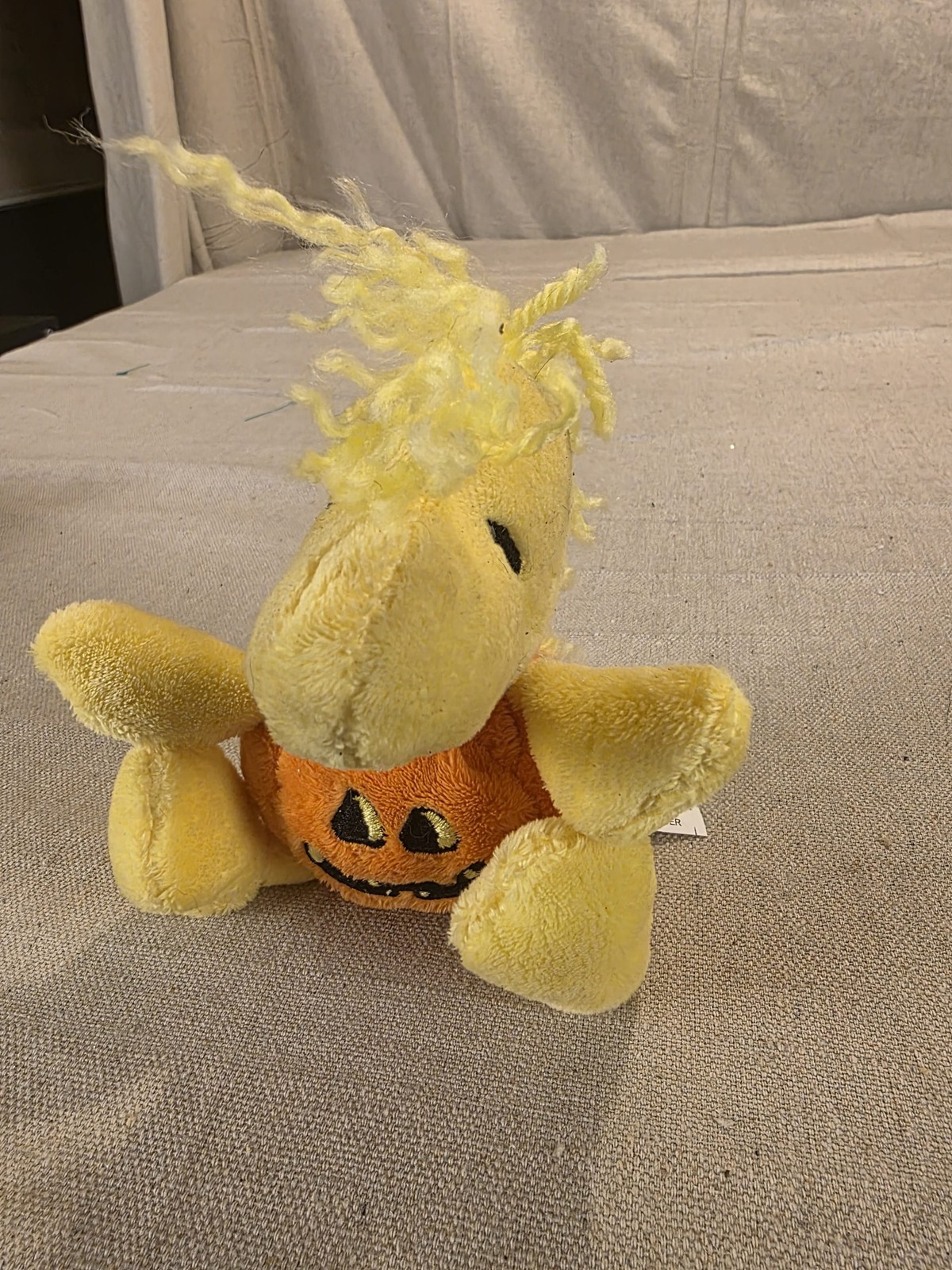 Peanuts Woodstock Plush Toy Halloween Pumpkin Jack O Lantern