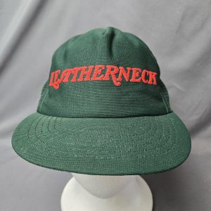 Vintage GHA Trucker SnapBack Mesh “Leather Neck”Made In USA Rare