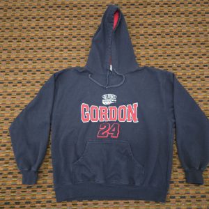 Jeff Gordon 24 DuPont Motorsports Hoodie XL Black NASCAR Winners Circle Pullover