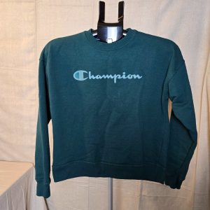 Champion Crewneck Sweatshirt Athleticwear XS Green