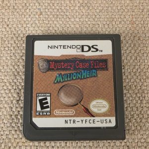 Mystery Case Files MillionHeir Nintendo DS Game Cartridge Only