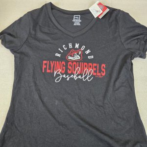 Richmond Flying Squirrels Baseball Shirt Women Size L MiLB