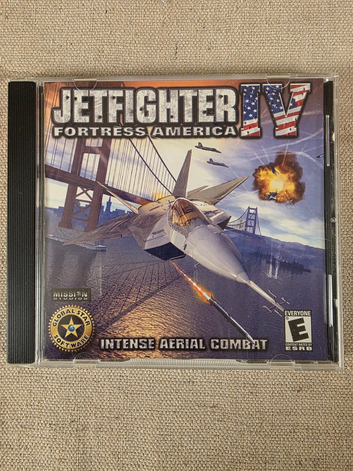 Jetfighter IV Fortress America PC CD-ROM Intense Aerial Combat Game