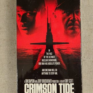 Crimson Tide VHS Movie Denzel Washington Gene Hackman Action Thriller