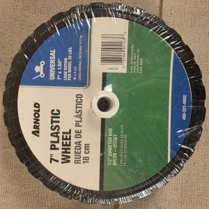 Arnold 7" Plastic Wheel 7 x 1.50 Universal Lawn Mower Wheel
