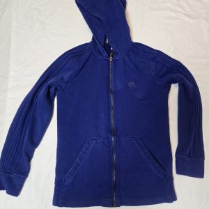 Adidas Originals Full Zip Hooded Track Jacket Blue