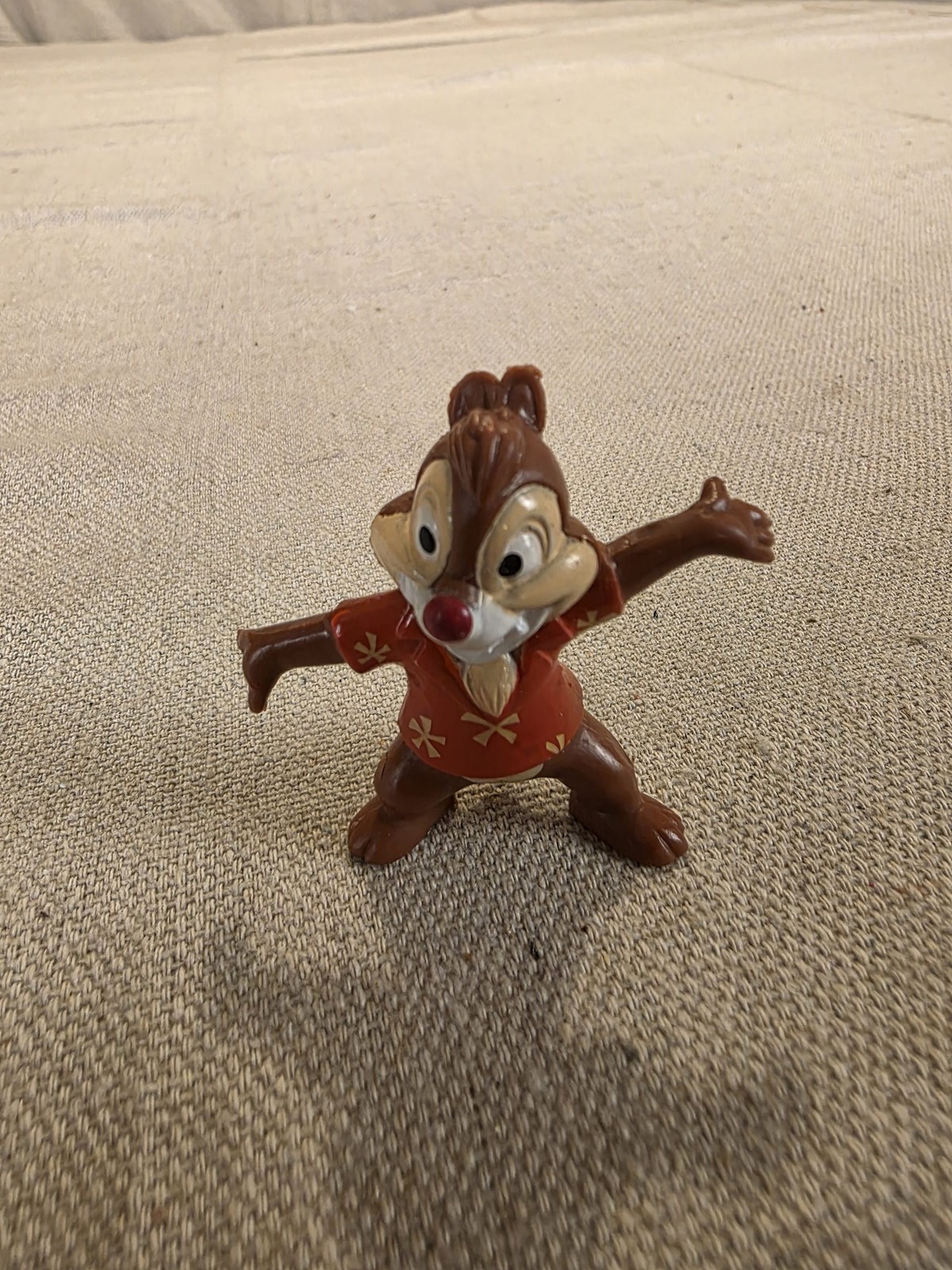 Vintage 1991 Disney Kellogg's Chip 'N Dale Rescue Rangers Dale Figure