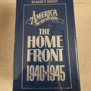 Reader's Digest America The Way We Were The Home Front 1940-1945 VHS Set