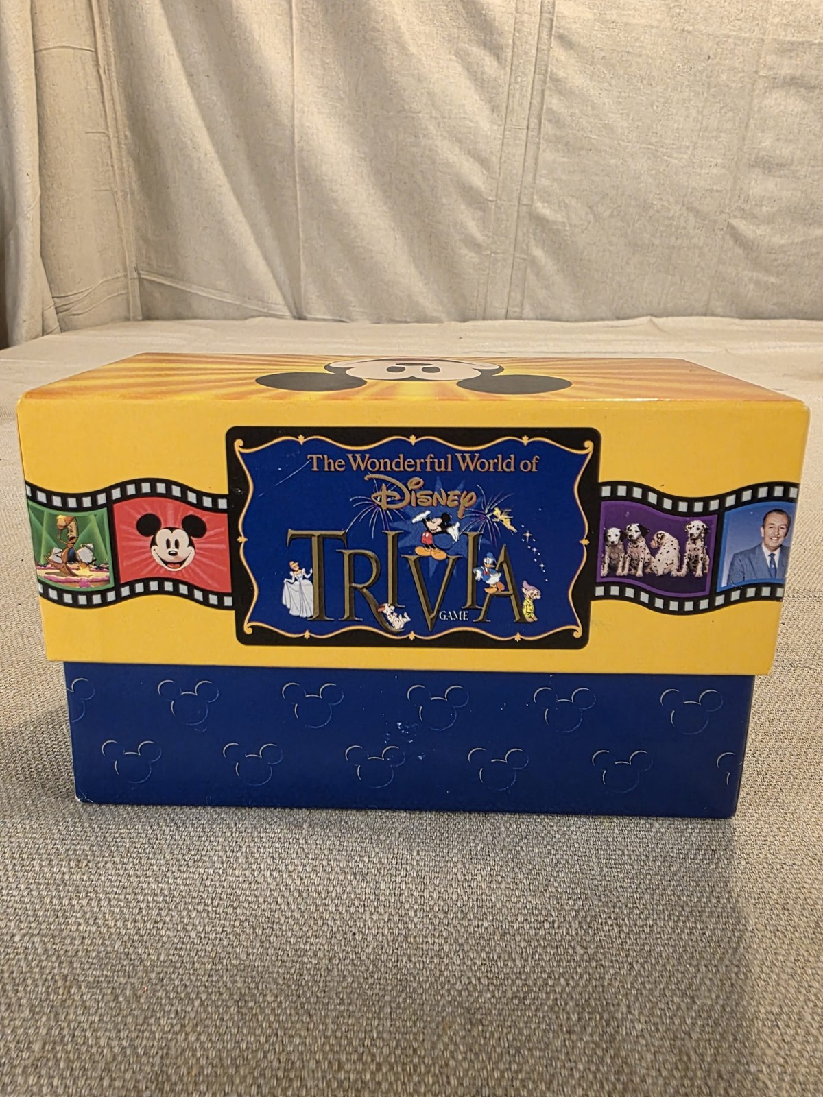 The Wonderful World of Disney Trivia Game Replacement Cards Set