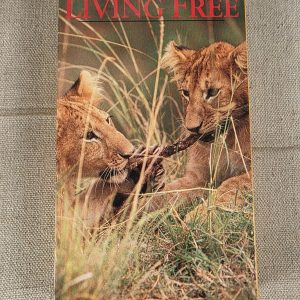 Living Free VHS 1993 Sequel to Born Free Lion Cubs Africa Movie